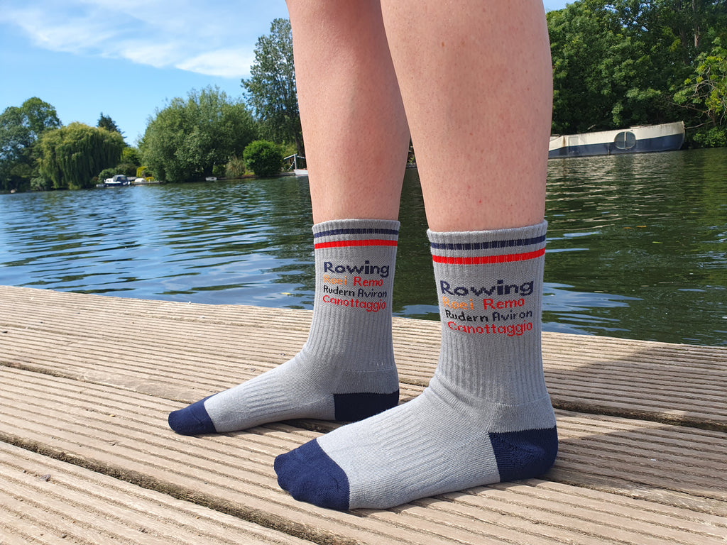 Rowing Languages Socks