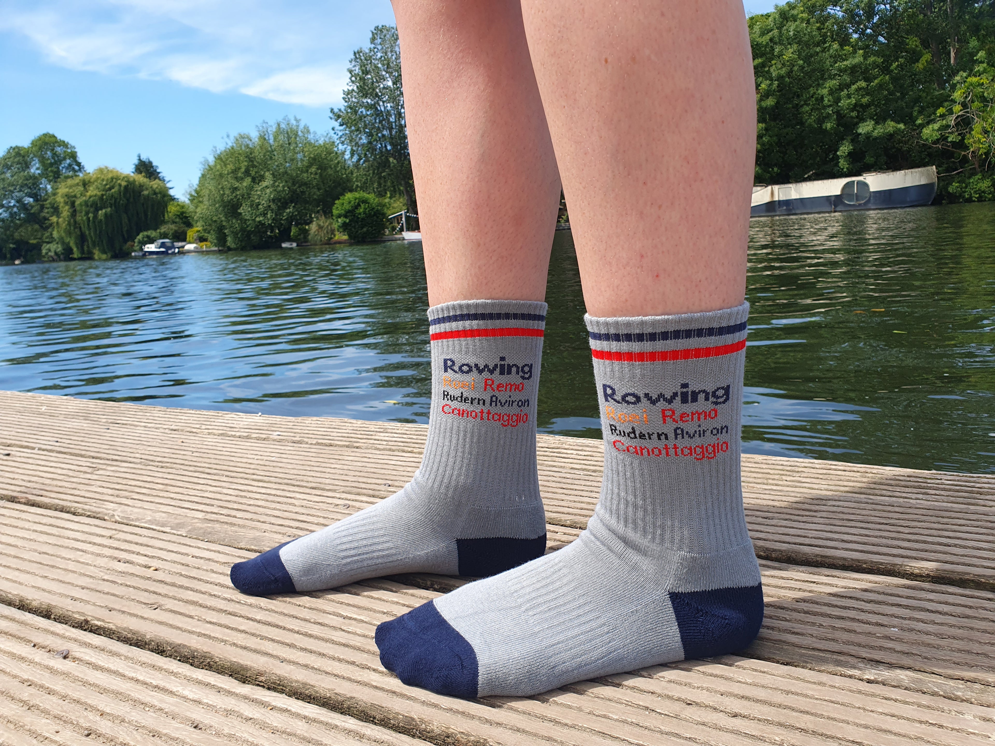 Rowing Languages Socks